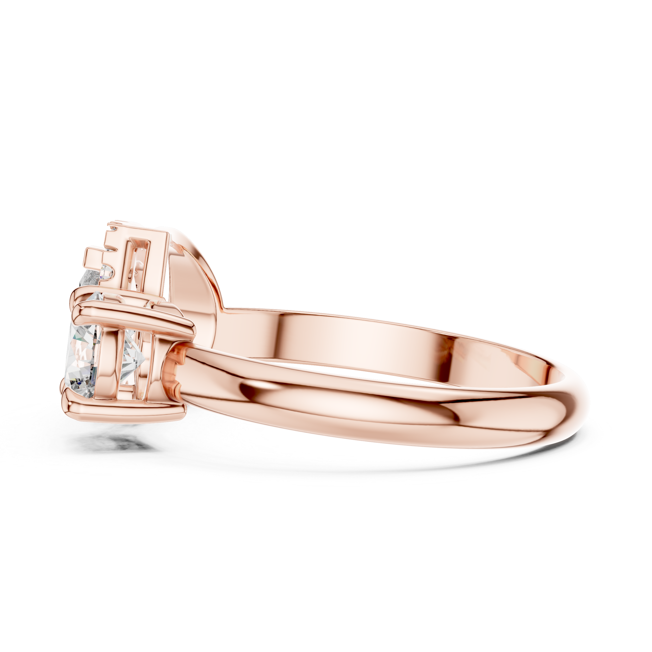 Toi et Moi Halo Ring