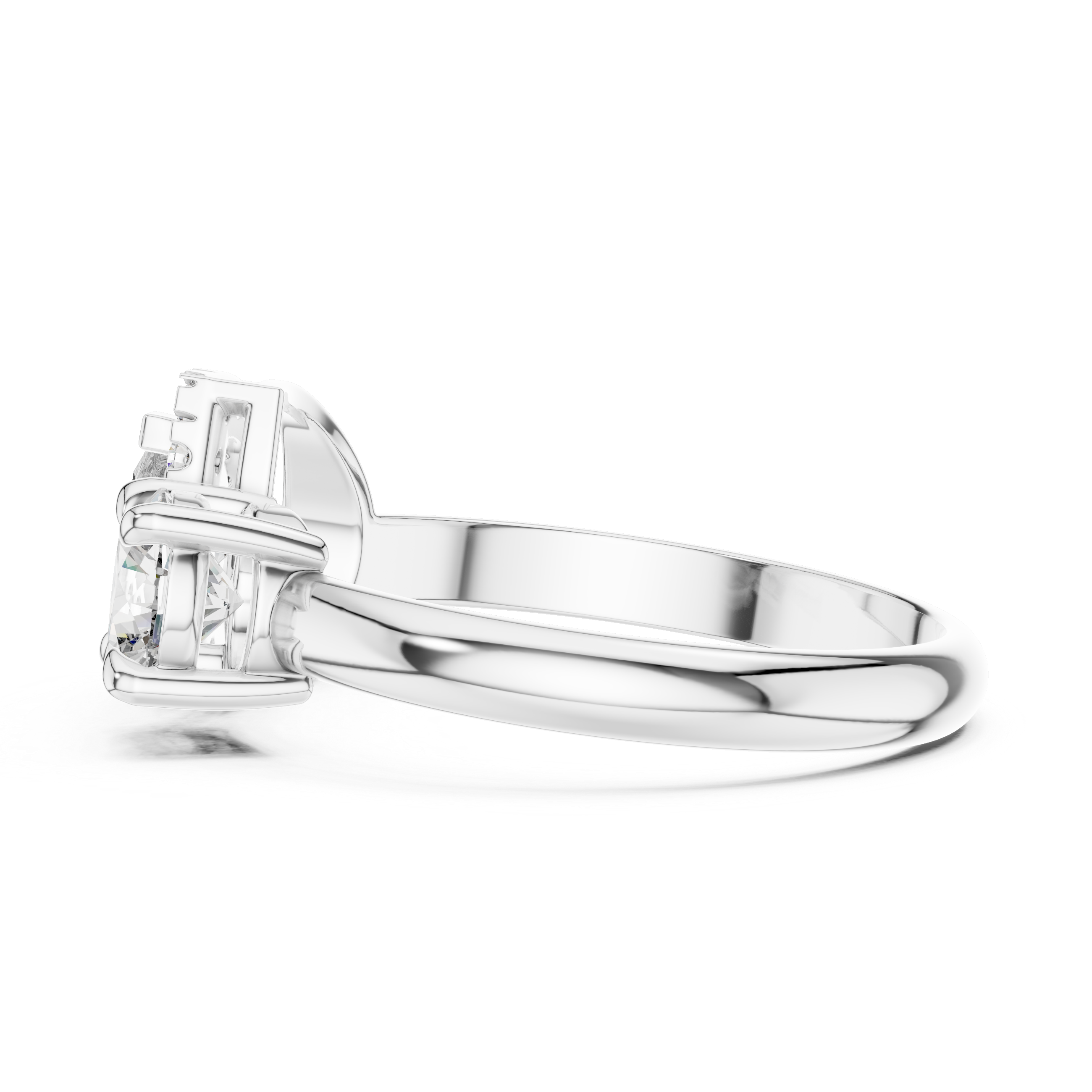 Toi et Moi Halo Ring