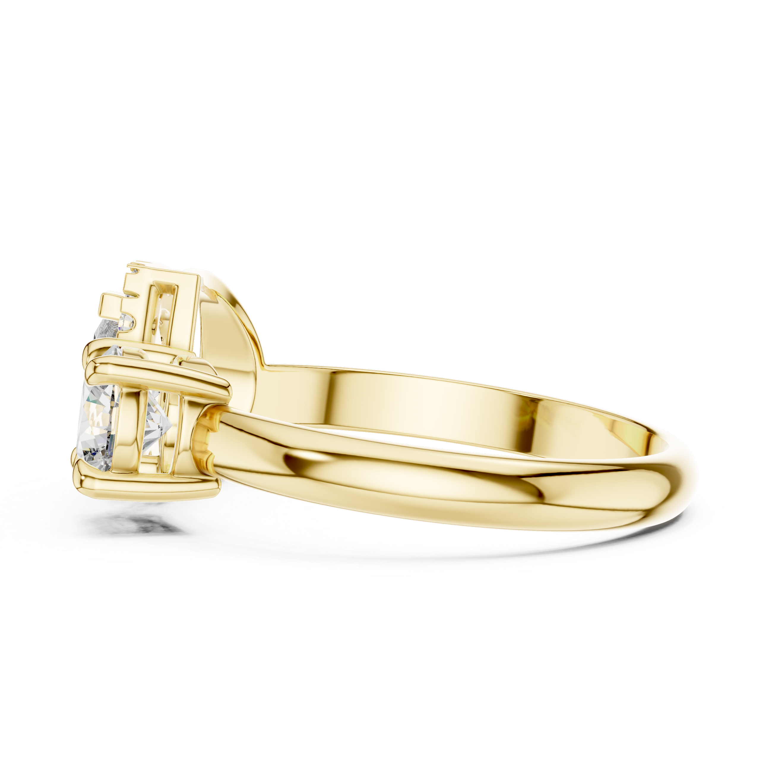 Toi et Moi Halo Ring