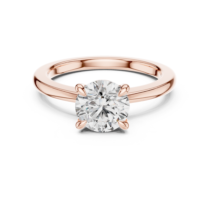 Round Brilliant Solitaire Ring