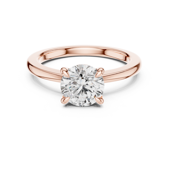 Round Brilliant Solitaire Ring