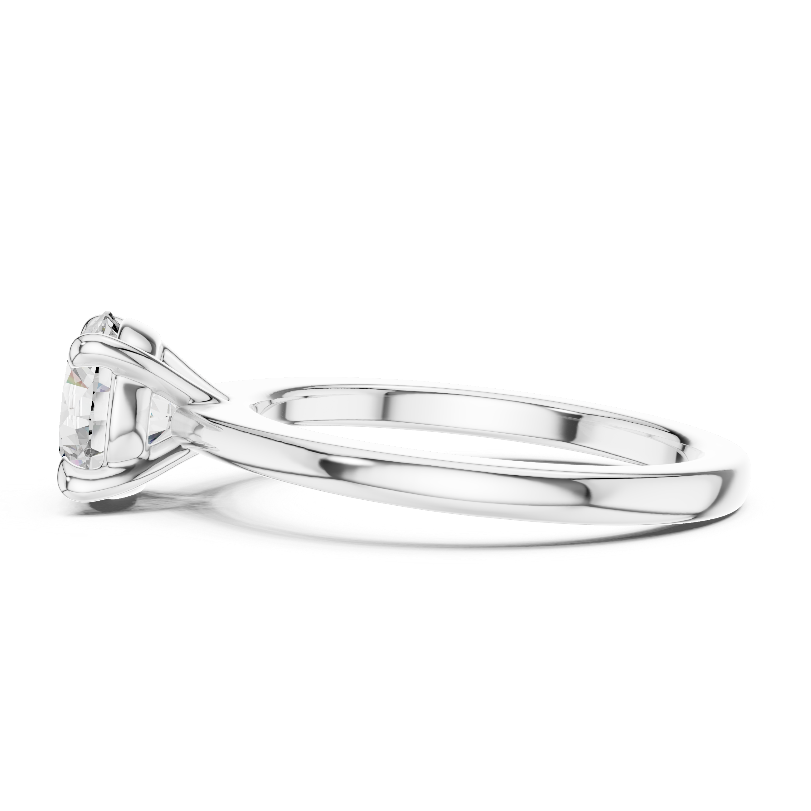 Round Brilliant Solitaire Ring