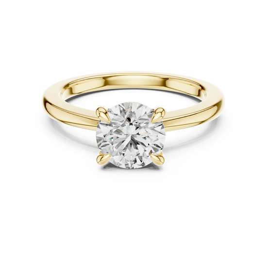 Round Brilliant Solitaire Ring