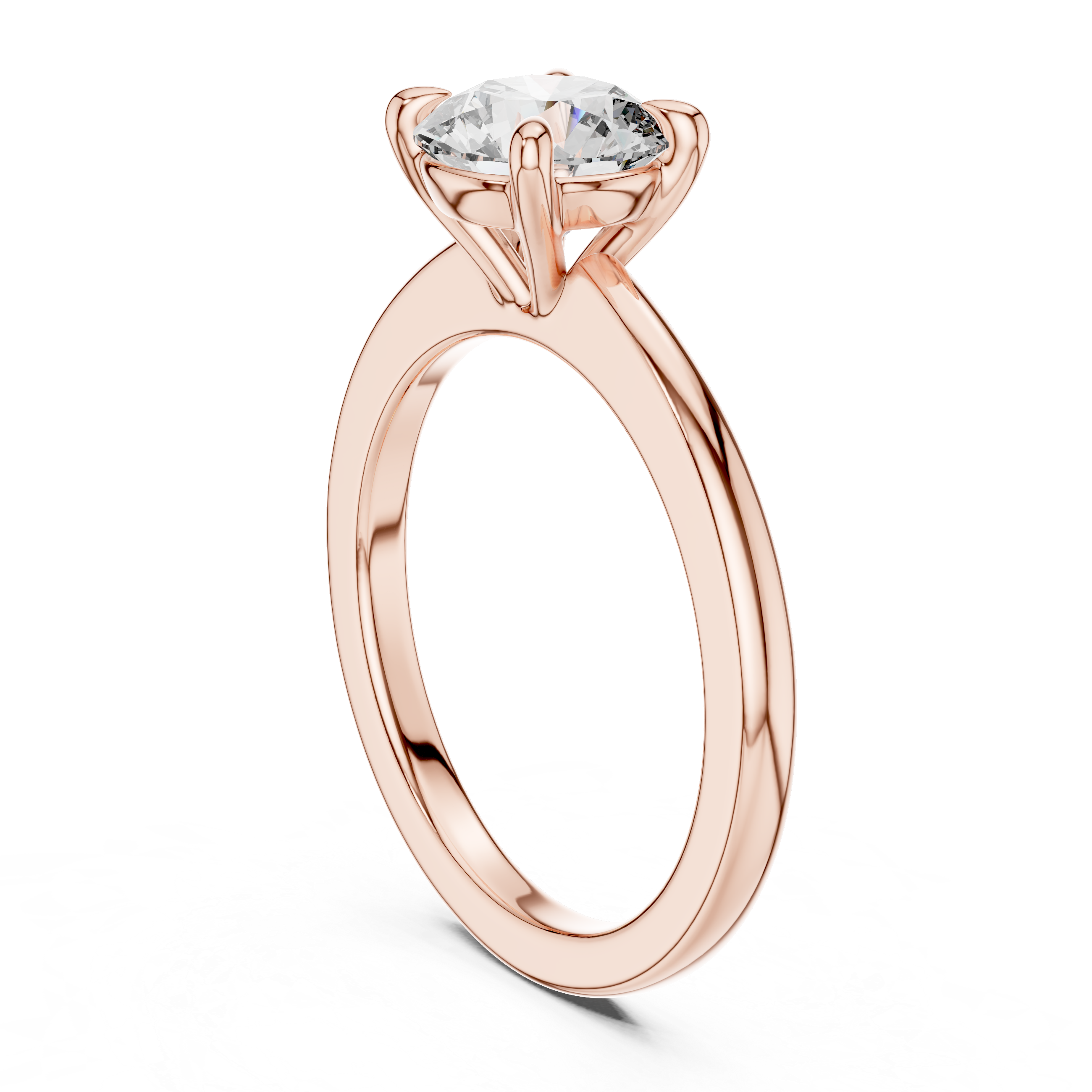 Round Brilliant Solitaire Ring