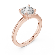 Round Brilliant Solitaire Ring