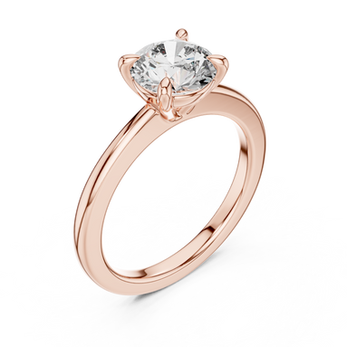 Round Brilliant Solitaire Ring