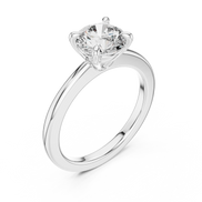 Round Brilliant Solitaire Ring