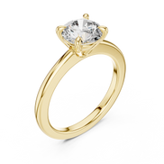 Round Brilliant Solitaire Ring