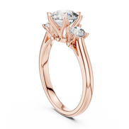 Oval Three-Stone Ring