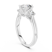 Oval Three-Stone Ring