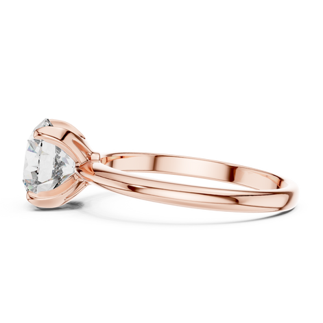 Round Brilliant Solitaire Ring – Bold Solitaire