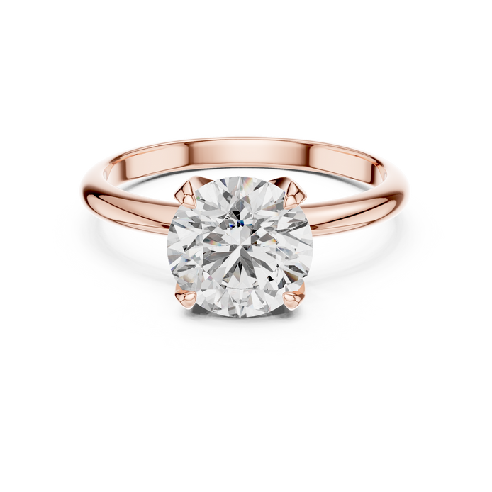 Round Brilliant Solitaire Ring – Bold Solitaire