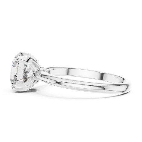 Round Brilliant Solitaire Ring – Bold Solitaire