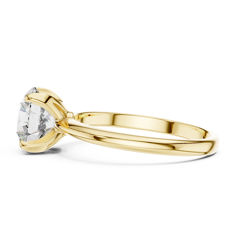 Round Brilliant Solitaire Ring – Bold Solitaire