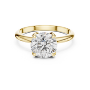 Round Brilliant Solitaire Ring – Bold Solitaire