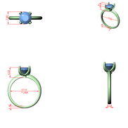 Round Brilliant Solitaire Ring – Bold Solitaire