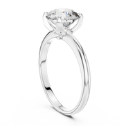 Round Brilliant Solitaire Ring – Bold Solitaire