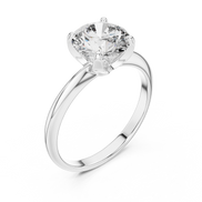 Round Brilliant Solitaire Ring – Bold Solitaire