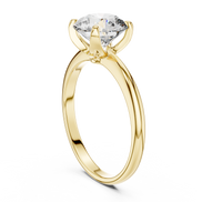 Round Brilliant Solitaire Ring – Bold Solitaire