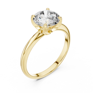 Round Brilliant Solitaire Ring – Bold Solitaire