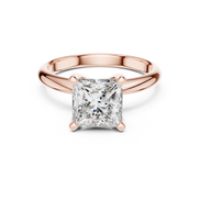 Princess Solitaire Ring