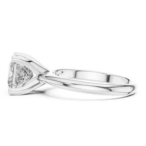 Princess Solitaire Ring