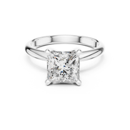 Princess Solitaire Ring