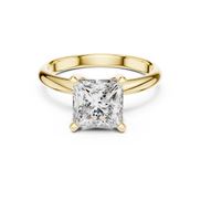 Princess Solitaire Ring
