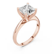 Princess Solitaire Ring