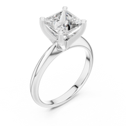 Princess Solitaire Ring