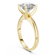 Princess Solitaire Ring