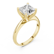 Princess Solitaire Ring