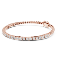 Round Brilliant Tennis Bracelet