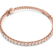 Round Brilliant Tennis Bracelet