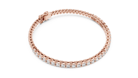 Round Brilliant Tennis Bracelet
