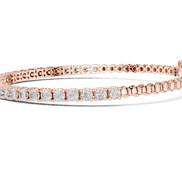 Round Brilliant Tennis Bracelet