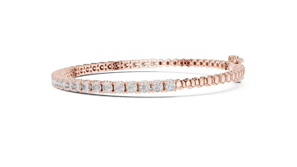 Round Brilliant Tennis Bracelet