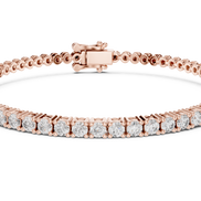 Round Brilliant Tennis Bracelet