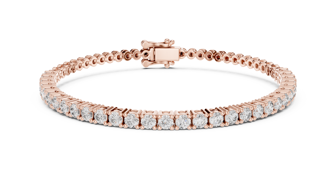 Round Brilliant Tennis Bracelet