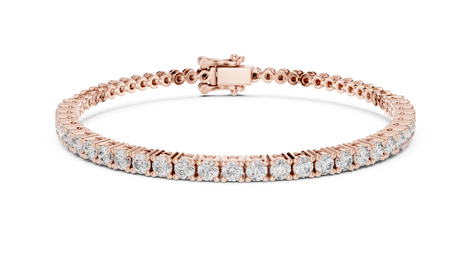 Round Brilliant Tennis Bracelet