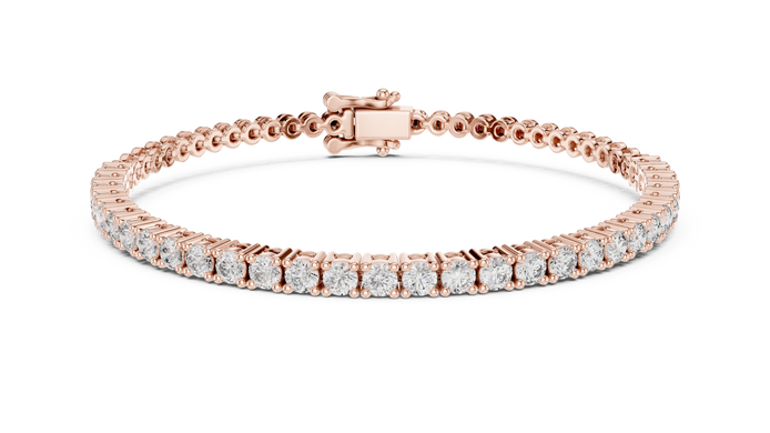 Round Brilliant Tennis Bracelet