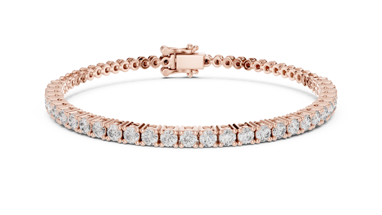 Round Brilliant Tennis Bracelet