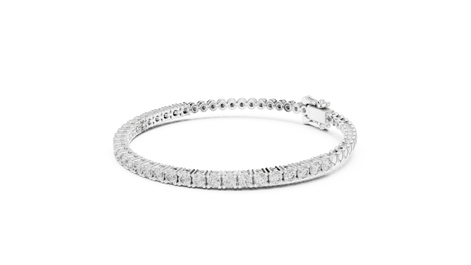 Round Brilliant Tennis Bracelet