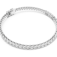 Round Brilliant Tennis Bracelet