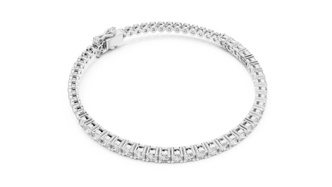Round Brilliant Tennis Bracelet