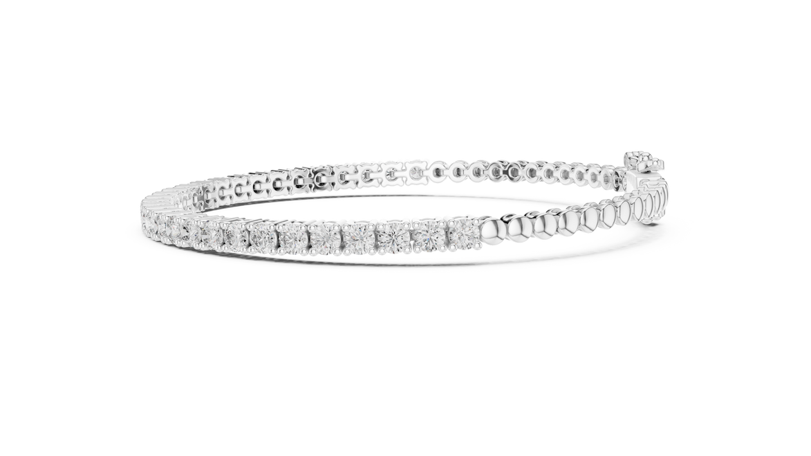 Round Brilliant Tennis Bracelet