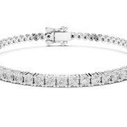 Round Brilliant Tennis Bracelet