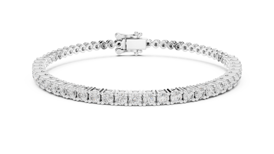 Round Brilliant Tennis Bracelet