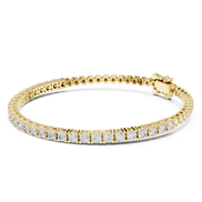 Round Brilliant Tennis Bracelet