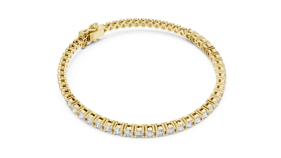 Round Brilliant Tennis Bracelet
